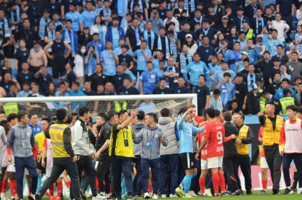 中甲比赛爆发冲突而多名球员或面临停赛处罚